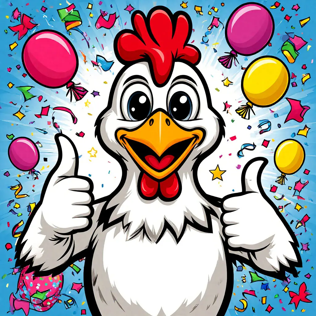 Clucky Mascot