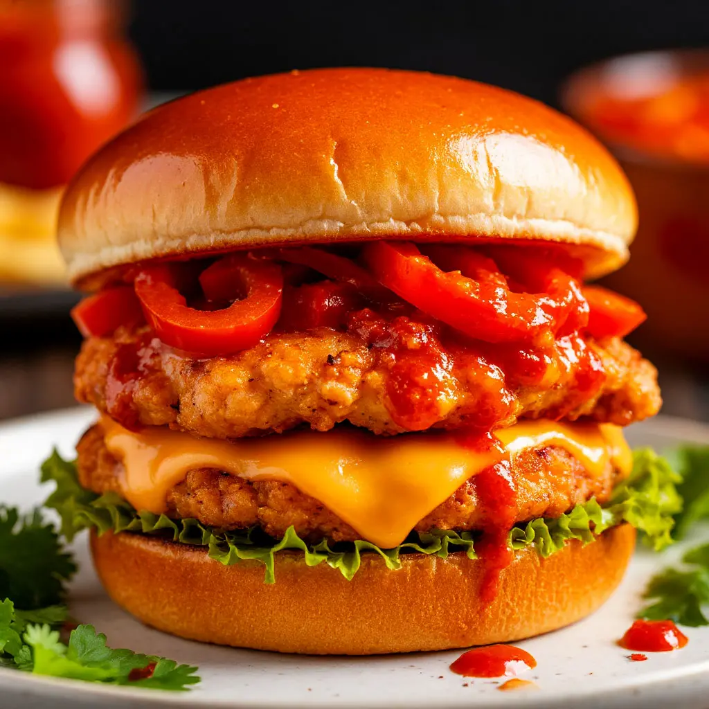Spicy Blaze Burger