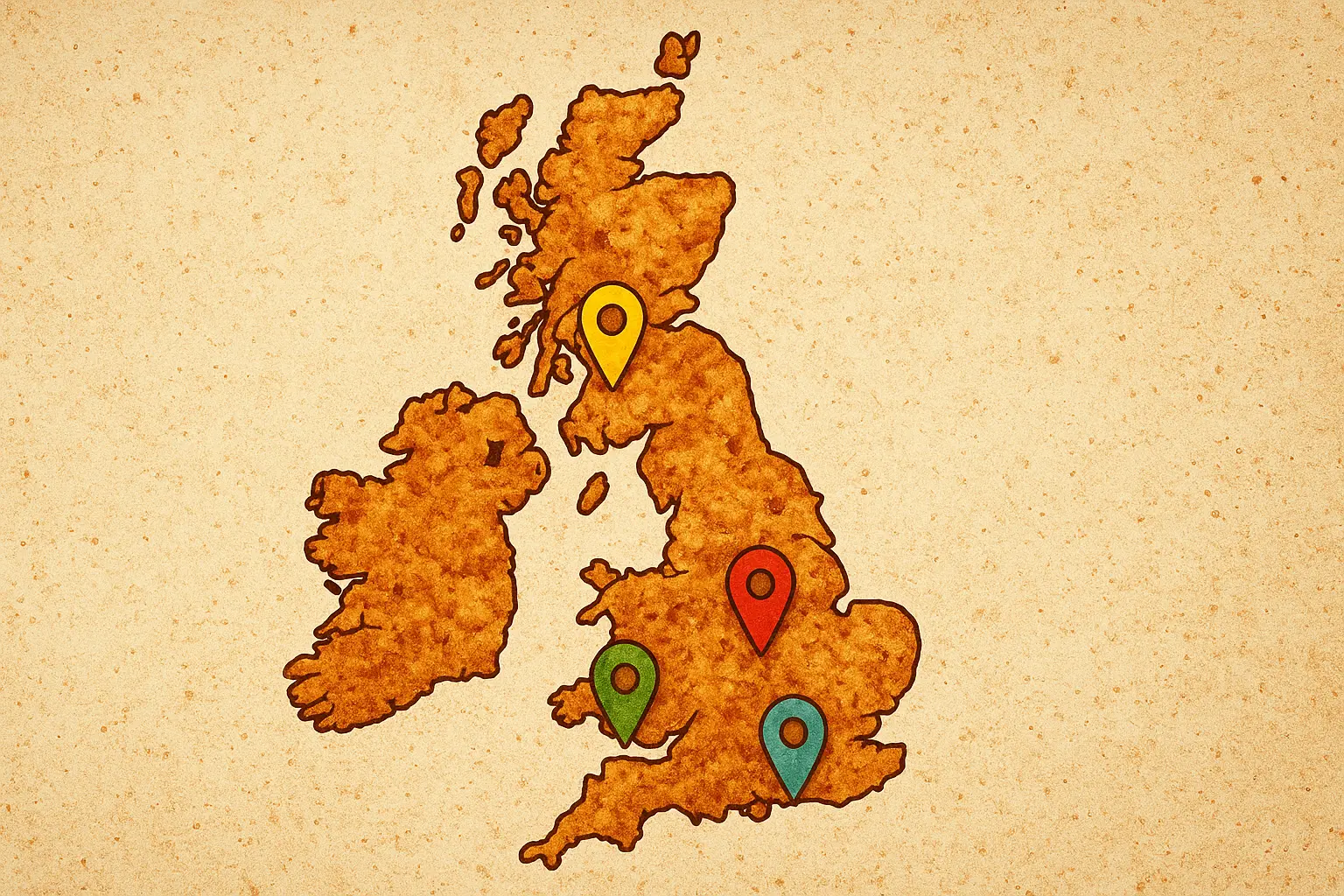 UK Map Background